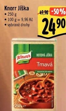 Jíška hotová Knorr