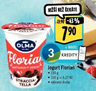 Jogurt smetanový Florian Olma