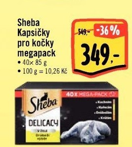 Kapsičky pro kočky Sheba