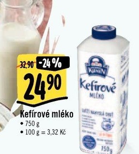 Kefírové mléko Kunín