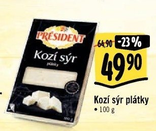 Kozí sýr Président