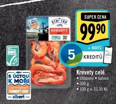 Krevety Albert