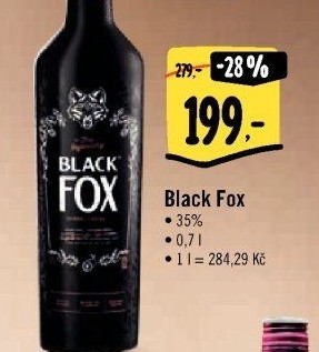 Likér Black Fox