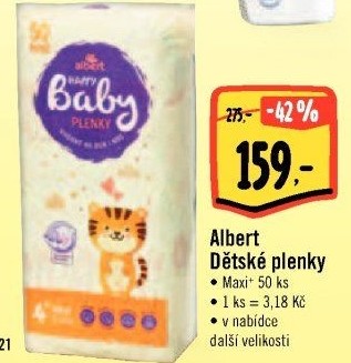 Pleny dětské Albert