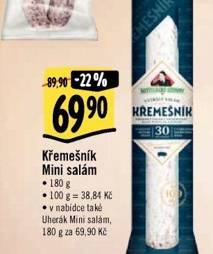 Salám Křemešník kostelecký Kostelecké uzeniny