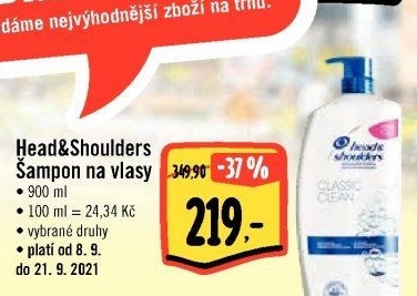 Šampon proti lupům Head&amp