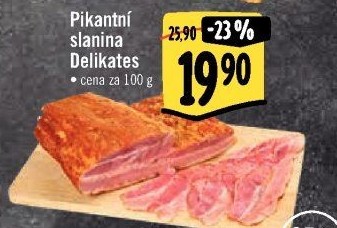 Slanina pikantní delikates