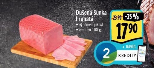 Šunka dušená hranatá výběrová