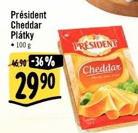 Sýr Cheddar Président