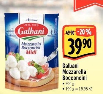 Sýr Mozzarella Midi Galbani