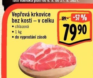 Vepřová krkovice bez kosti