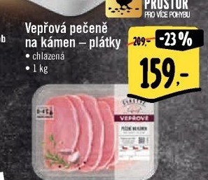 Vepřová pečeně na kámen Albert