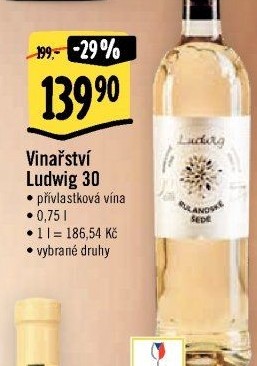 Vína Ludwig 30 Vinařství Ludwig - pozdní sběr