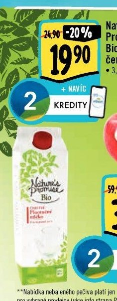Nature's Promise Bio mléko čerstvé