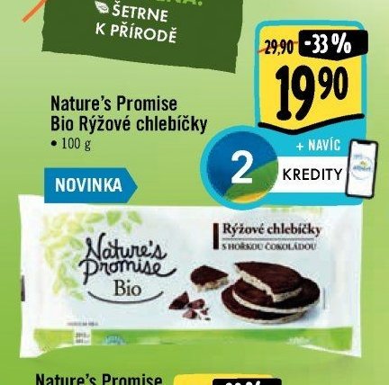 Nature's Promise Bio Rýžové chlebíčky