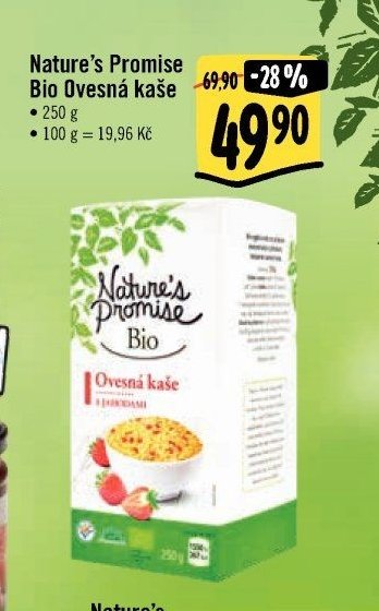 Nature's Promise Bio Ovesná kaše
