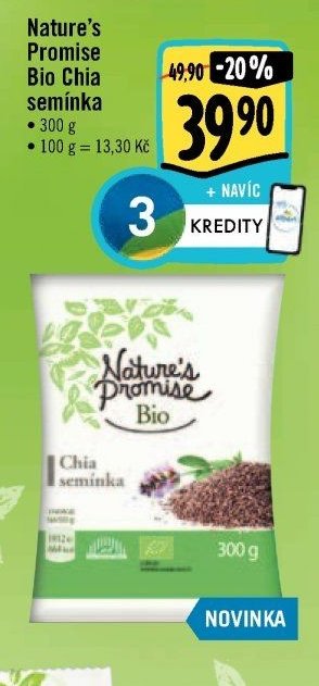 Nature's Promise Bio Chia semínka