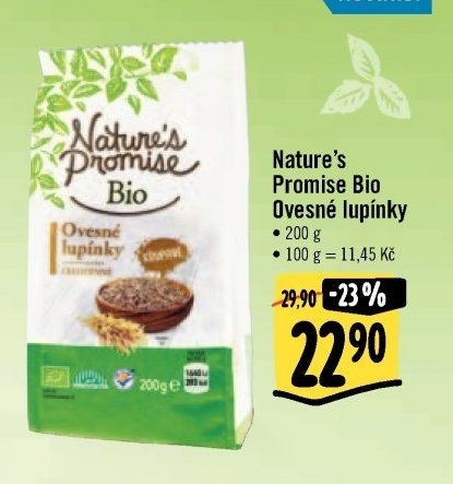 Nature's Promise Bio Ovesné lupínky