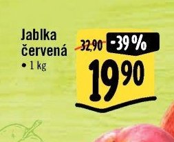 Jablka červená