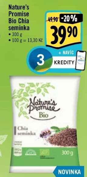 Chia semínka Nature'