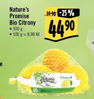 Citrony bio Nature'