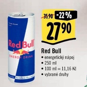 Energetický nápoj Red Bull