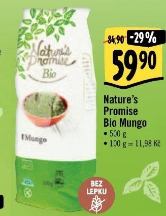 Fazole mungo bio Nature'