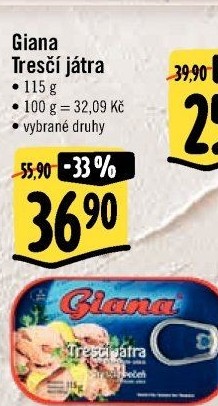 Játra tresčí Giana