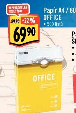 Kancelářský papír A4 Smart Line Office