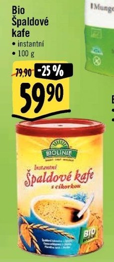Nápoj instantní špaldový Biolinie
