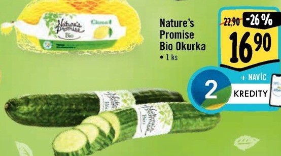 Okurka hadovka bio Nature'