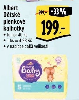 Pleny dětské Albert Pants