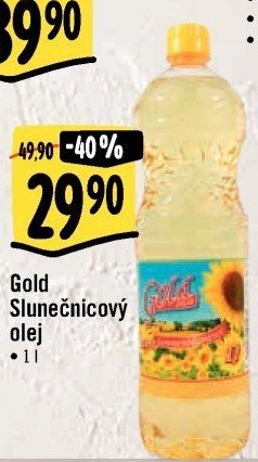 Slunečnicový olej Gold Plus