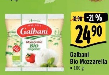 Sýr Mozzarella bio Galbani