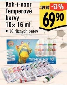 Temperové barvy KOH-I-NOOR