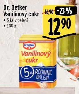 Vanilínový cukr Dr. Oetker