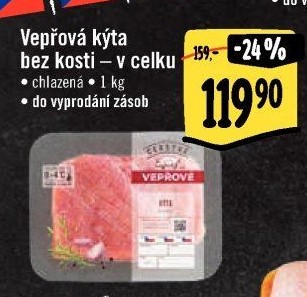 Vepřová kýta bez kosti Albert