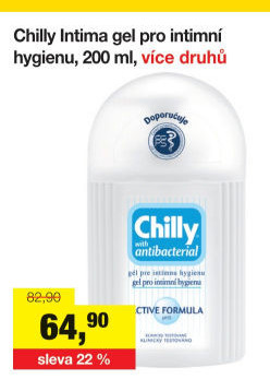 Intimní gel Intima Chilly