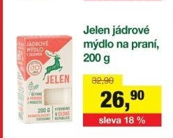 Mýdlo na praní Jelen