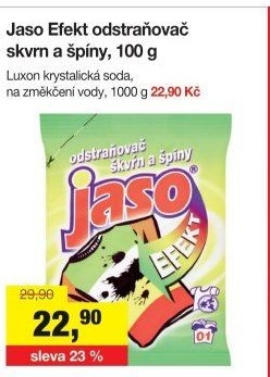 Odstraňovač skvrn a špíny Jaso