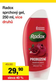 Sprchový gel Radox
