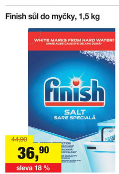 Sůl do myčky Finish
