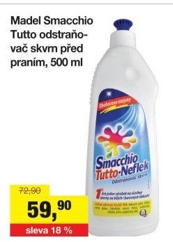 Tekutý odstraňovač skvrn Neflek Smacchio Tutto Madel