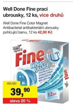 Ubrousky na praní Fine Well Doneu