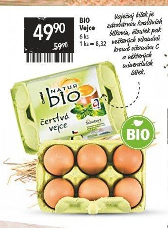BIO Vejce 6 ks