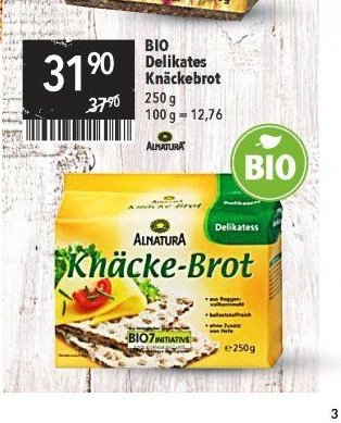 BIO Delikates Knäckebrot 250g