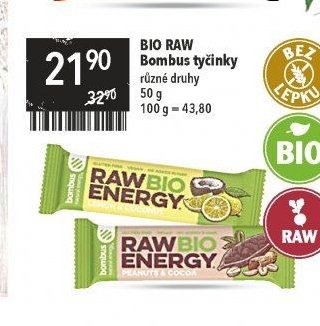 BIO RAW Bombus tyčinky