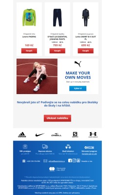 akční leták Sportisimo 5.9.2021-10.9.2021