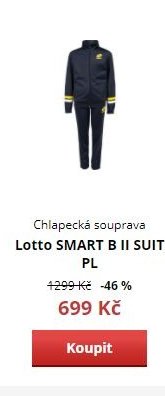 Chlapecká souprava Lotto SMART B II SUIT PL