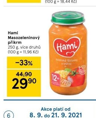 Hami Masozeleninový příkrm